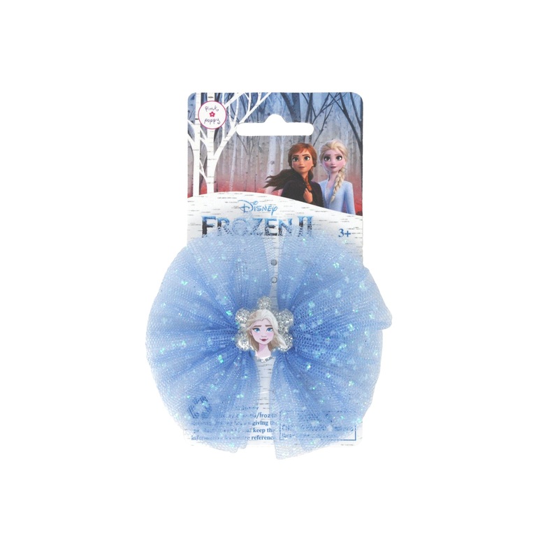 Pink Poppy Frozen 2 Elsa Sparkling Hair Bow