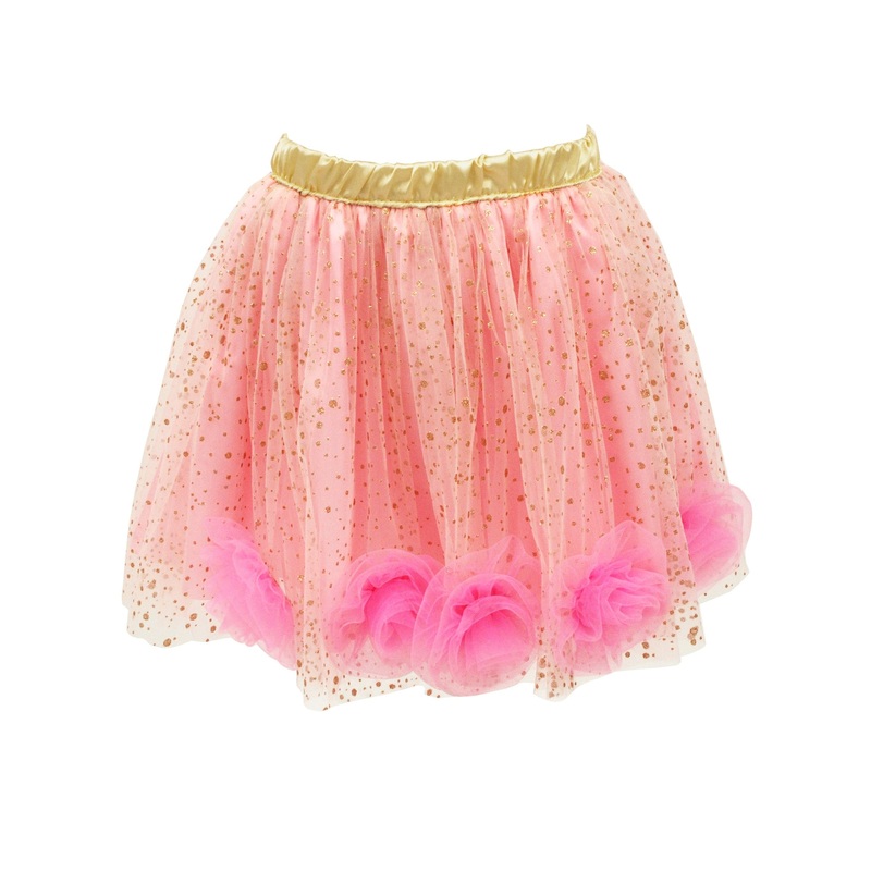 Pink Poppy Rose Tutu Skirt Size 34 Pirouette Princess