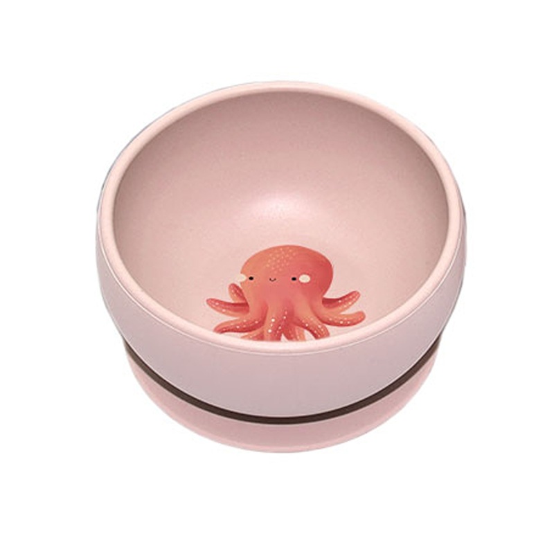 Sassi Silicone Meal Bowl Set Slurpy The Octopus