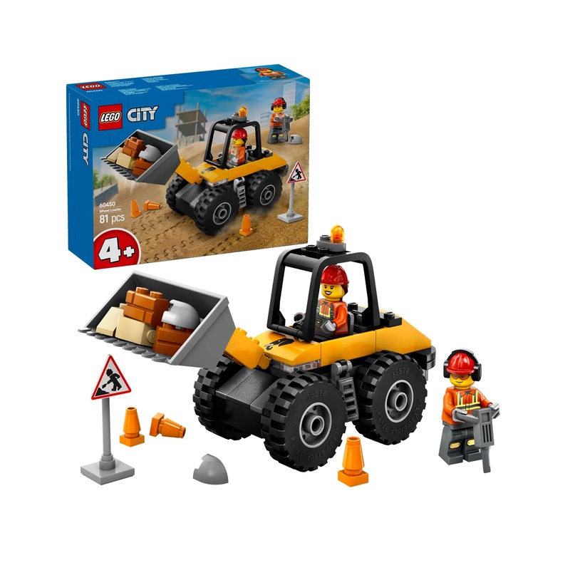 60450 Yellow Construction Wheel Loader