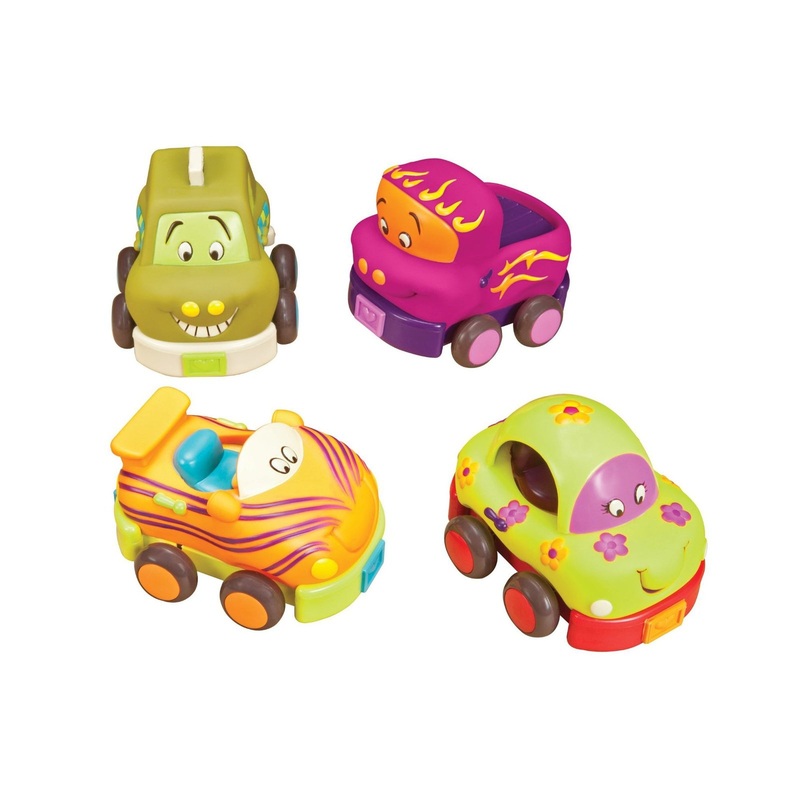B. Wheeeels Set of 4 Soft Cars
