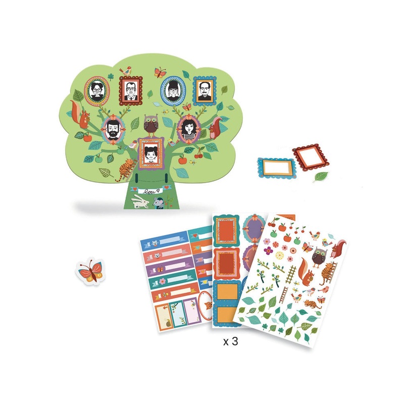 Djeco Do It Yourself Family Tree