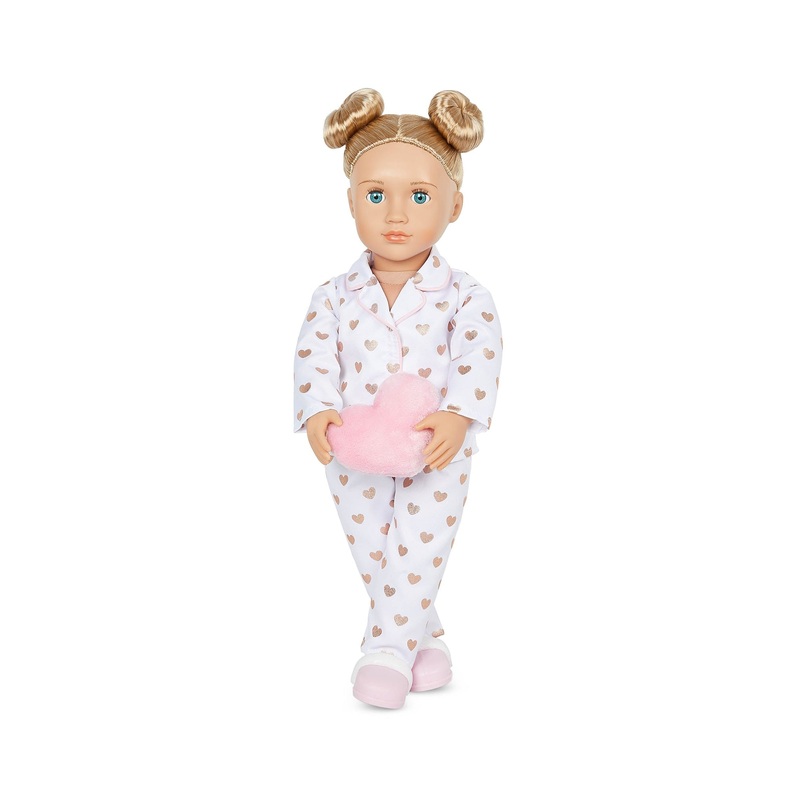 Our Generation Doll with Pajama Outfit and Penguin Serenity Blonde