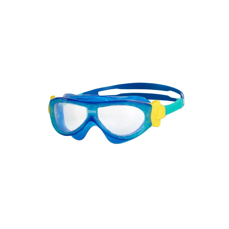 Phantom Kids Mask Blue Turquoise Clear