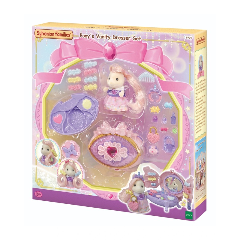 Sylvanian Families Ponys Vanity Dresser Set