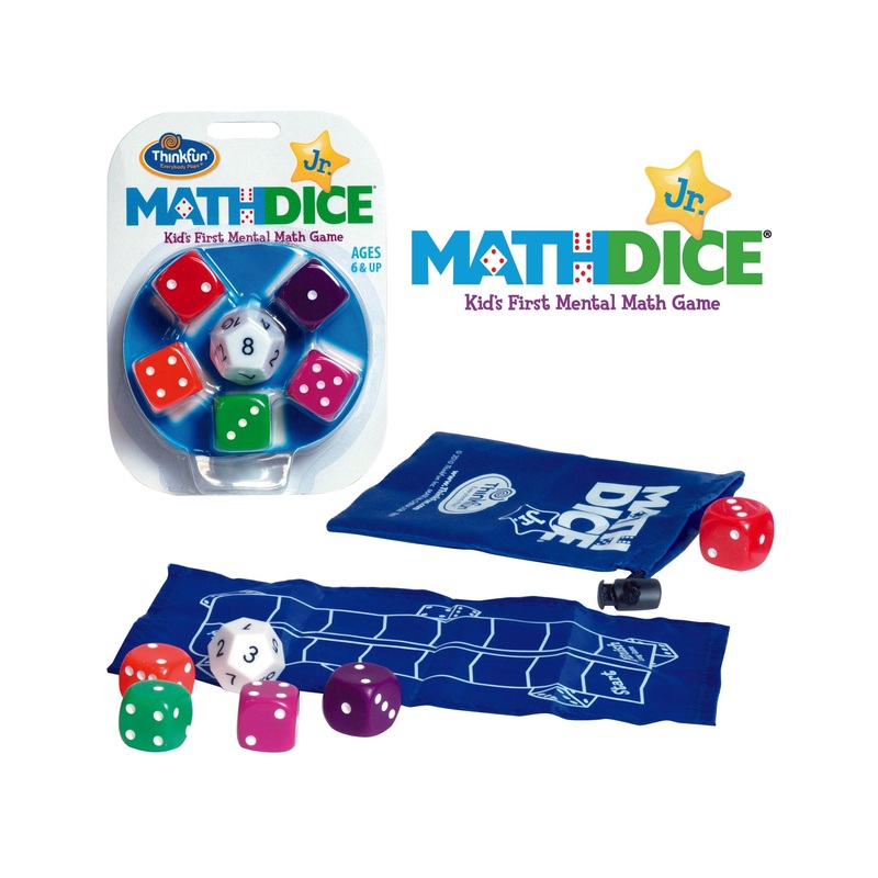 ThinkFun Math Dice Jr Game