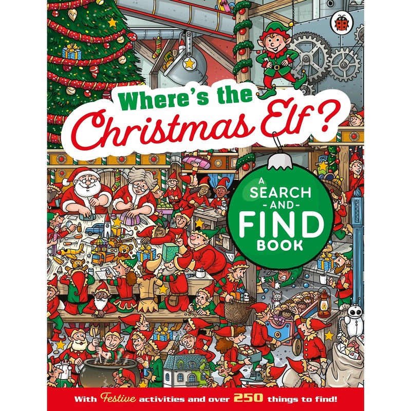 Wheres the Christmas Elf Search-and-Find Book