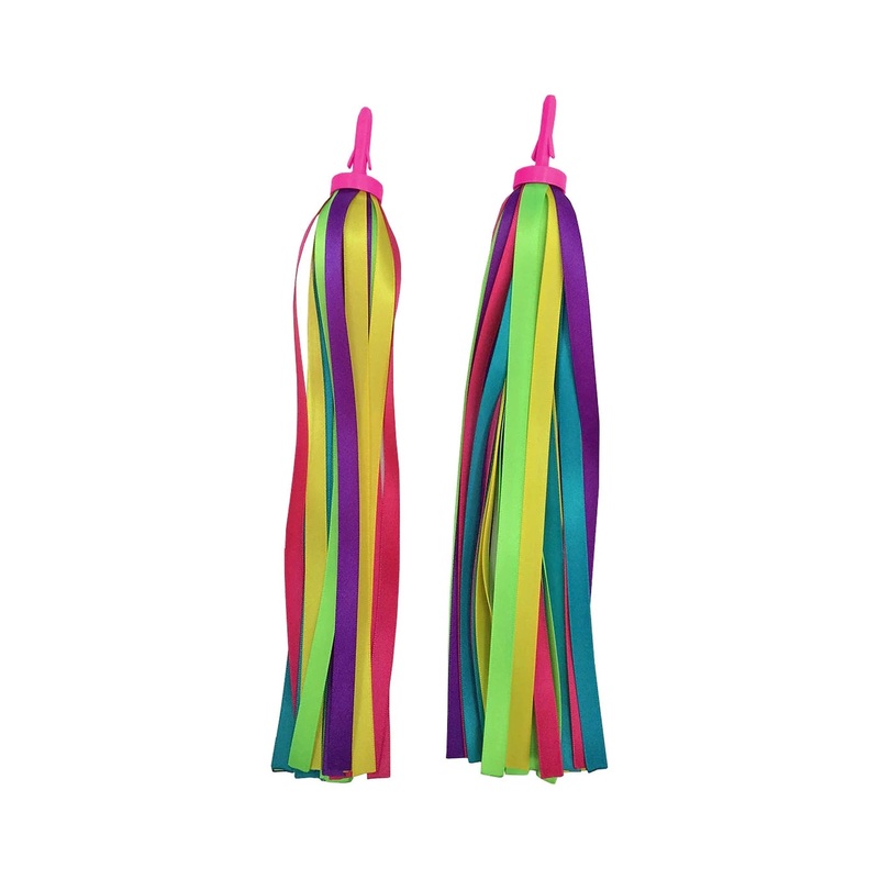Micro Handle Bar Ribbons Neon