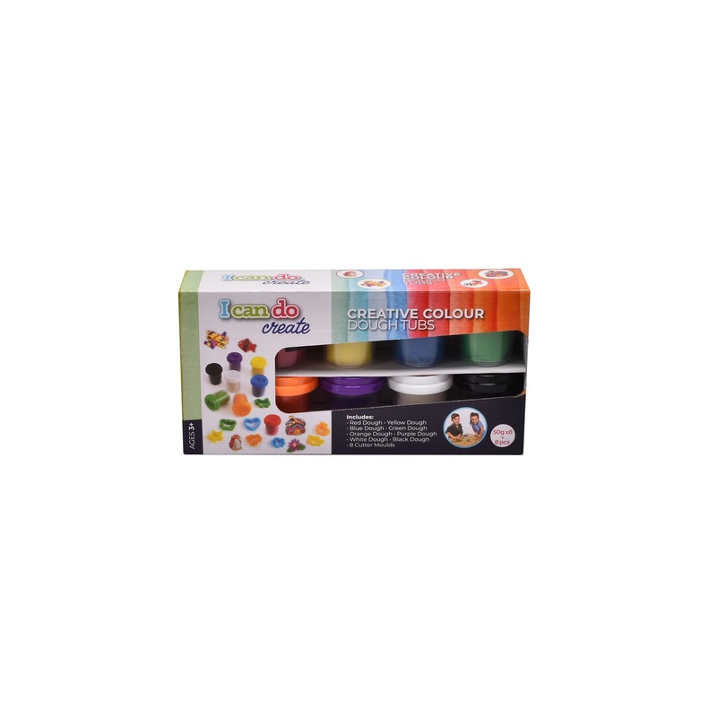 Icando 8 Creative Dough Tubs