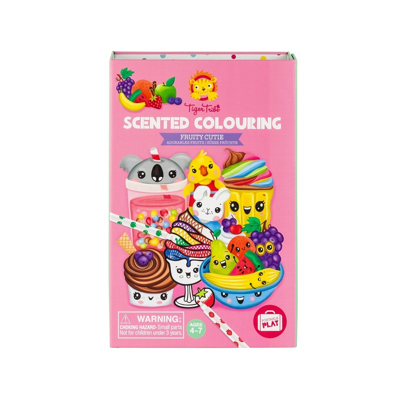 Tiger Tribe Scented Colouring Fruity Cutie