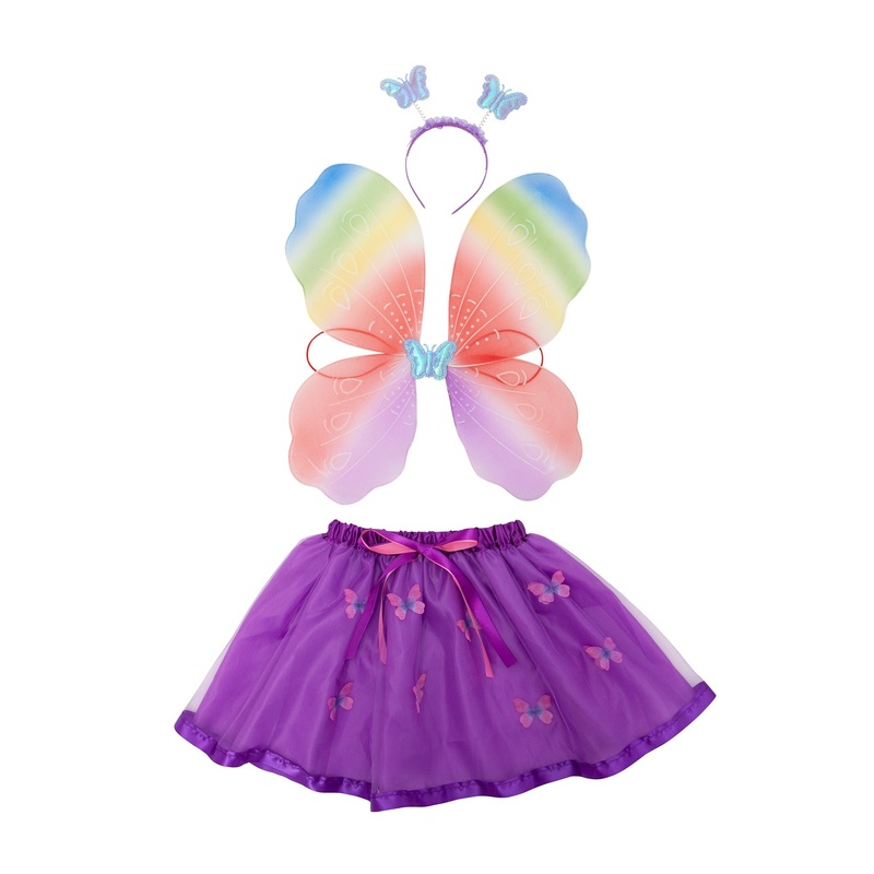 Bright ChildRainbow Butterfly Dress Up