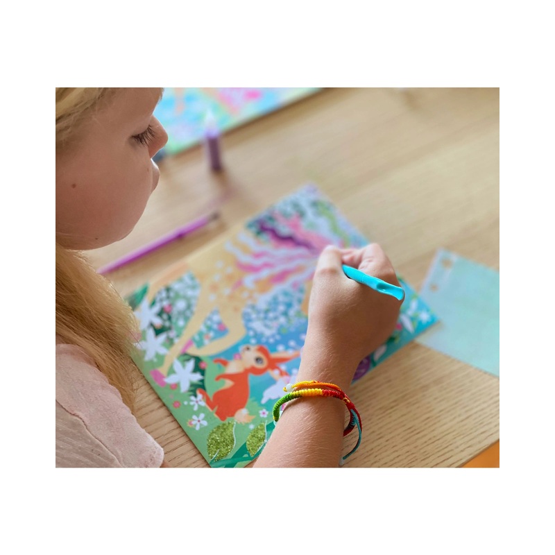 Icando Magical Unicorns Sand and Foil Art Set
