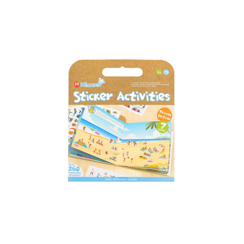 Micador jR Sticker Activities Travel