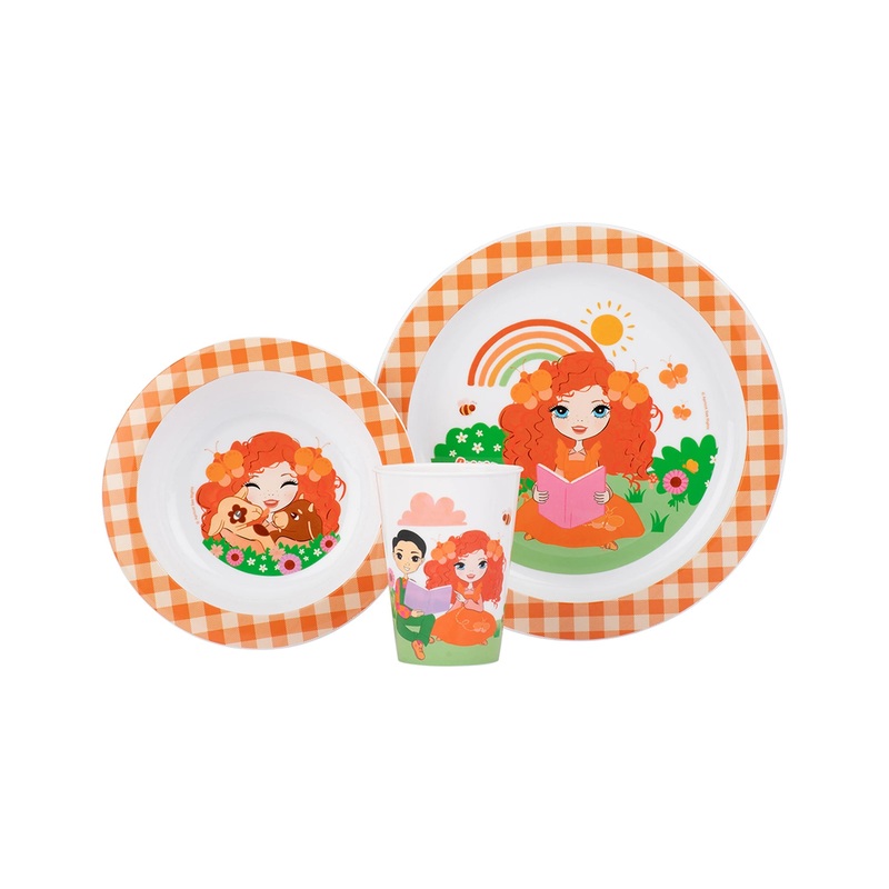 Emma Memma 3Pc Dinner Set