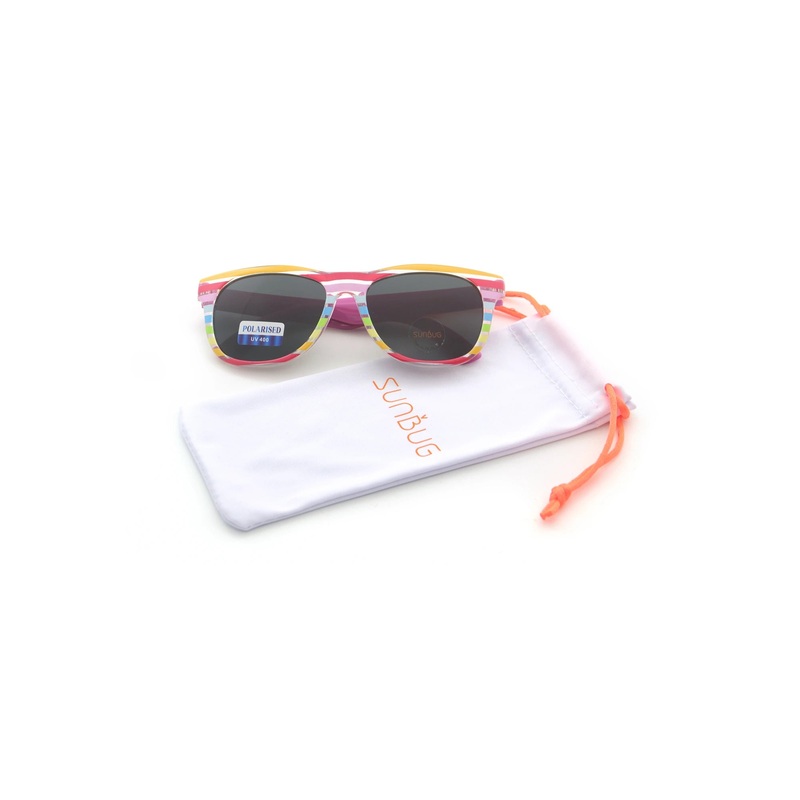 Sunbug Candy Stripe Ways Polarised Sunglasses