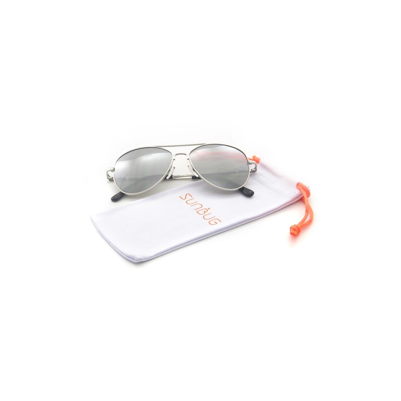 Sunbug Silver Pilot Sunglasses