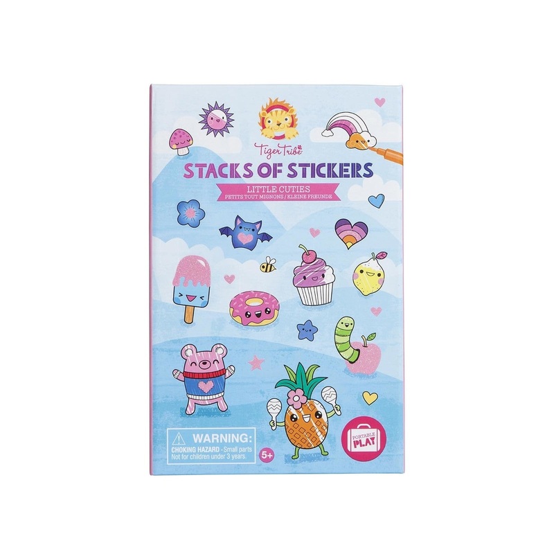 Tiger Tribe Stacks Of Stickers Little Cuties
