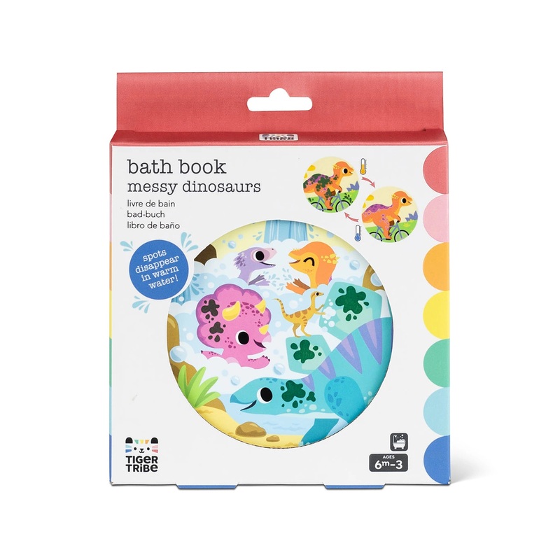 Bath Book – Messy Dinos