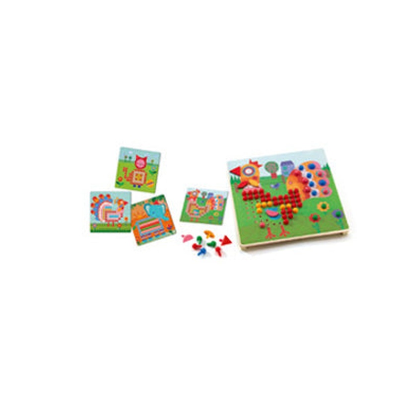 Djeco Animo Mosaico Peg Board