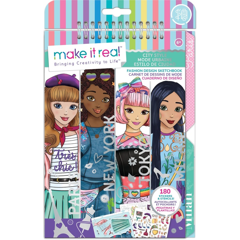 Make It Real City Style Sketchbook