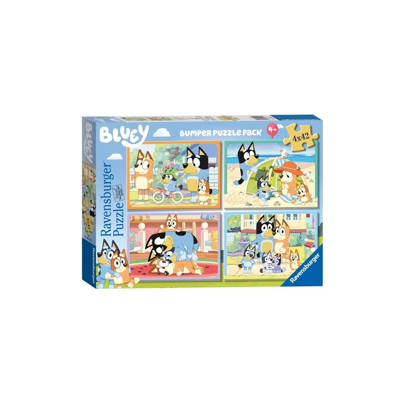 Ravensburger 4x42pc-bluey Gotta Be Done
