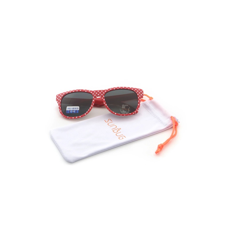 Sunbug Red Ways Polarised Sunglasses