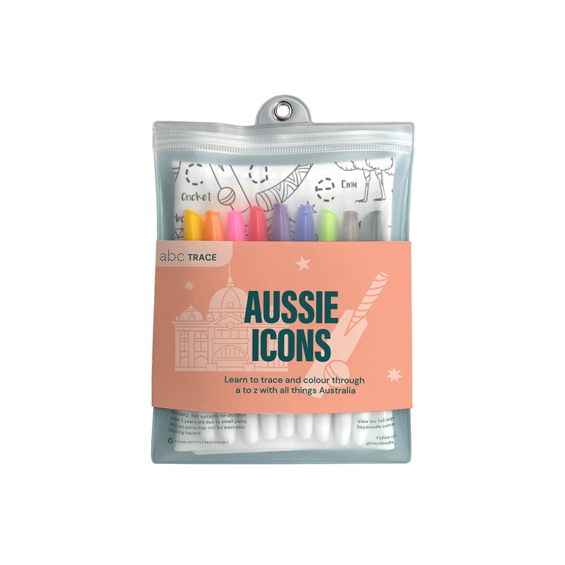 HeyDoodle Mats ABC Series All things OZ