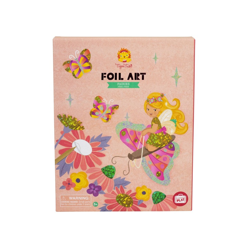 Tiger Tribe Foil Art Fairy