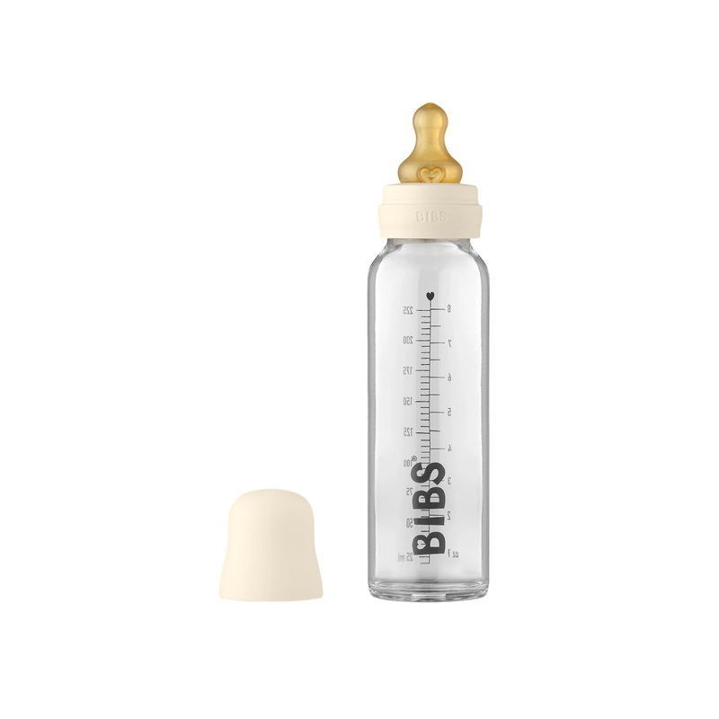 225ml Glass bottle set Ivory