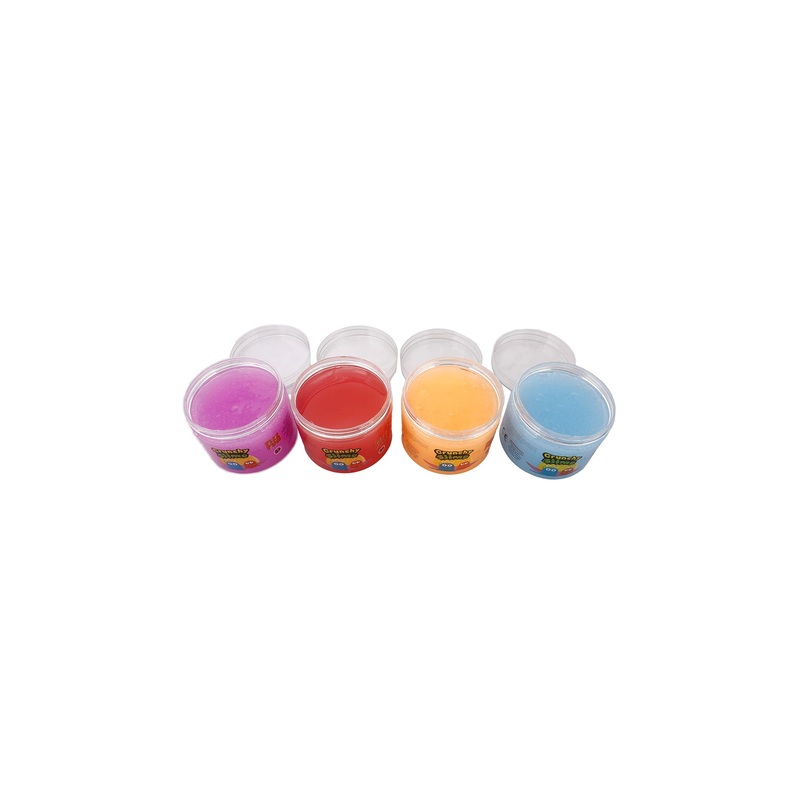 Fizz Fun Crunchy Slime 250g – 4 Assorted