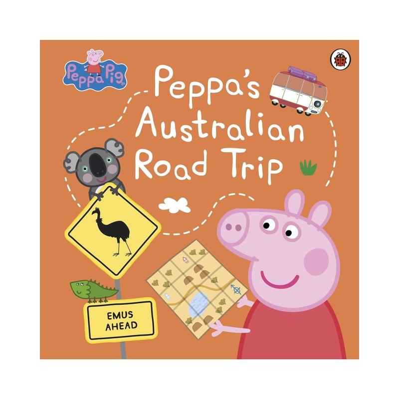 Peppas Australian Road Trip Hardback Book