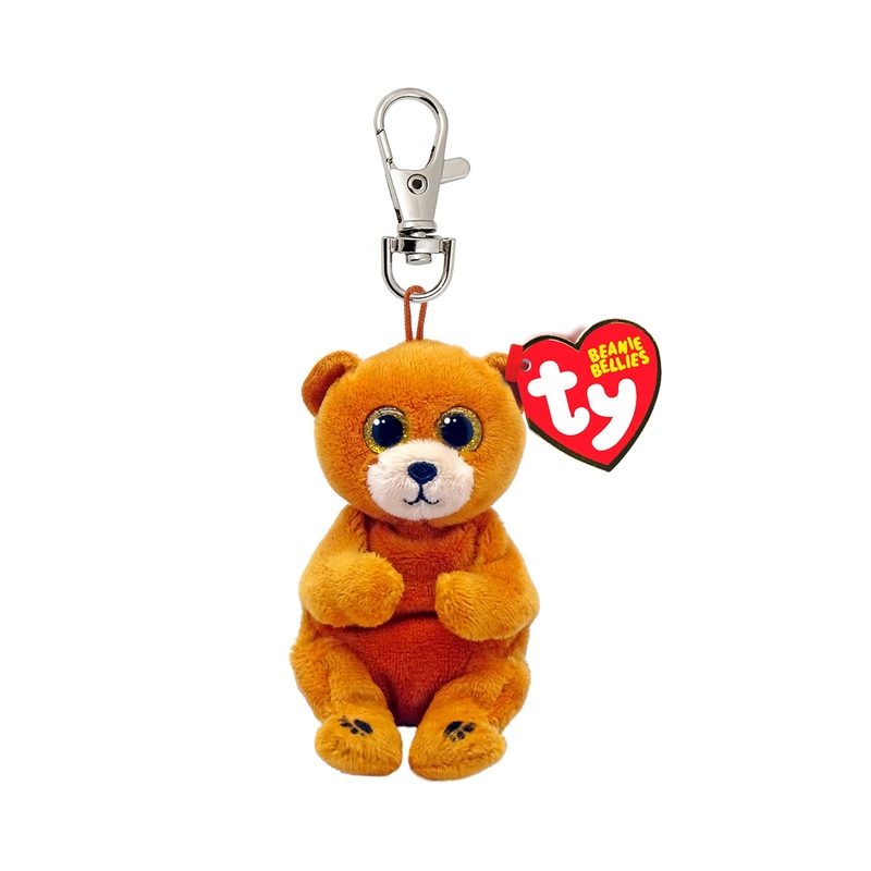 TY Beanie Bellies Duncan Brown Bear Clip