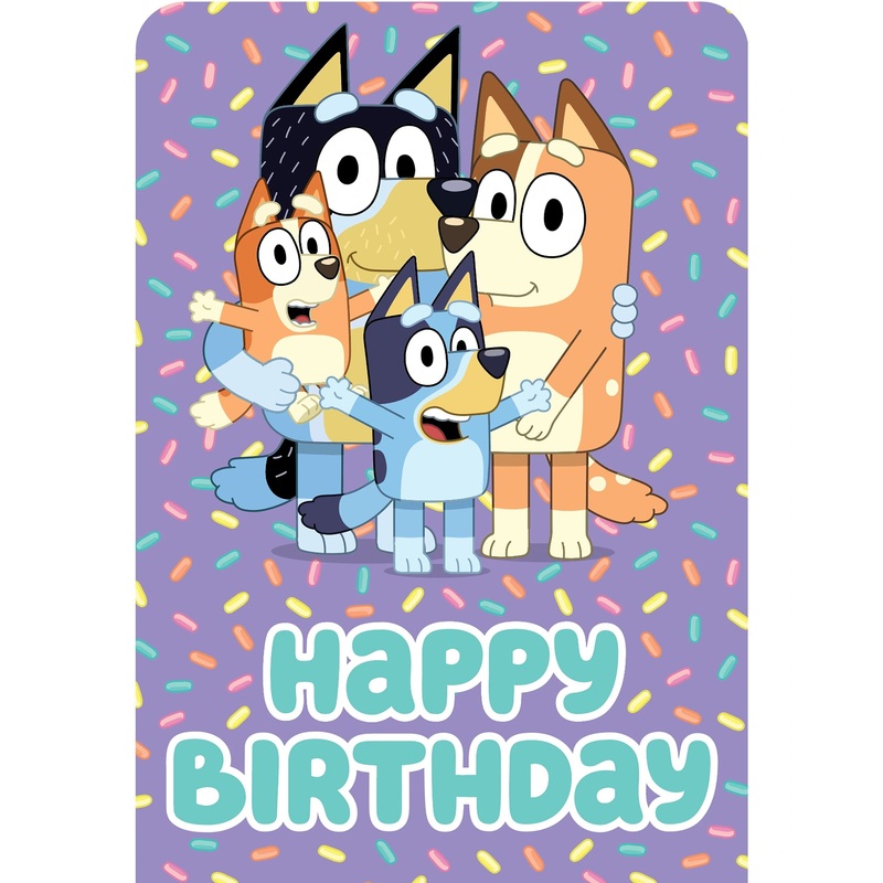 Waterlyn Bluey Kids General Bluey Family