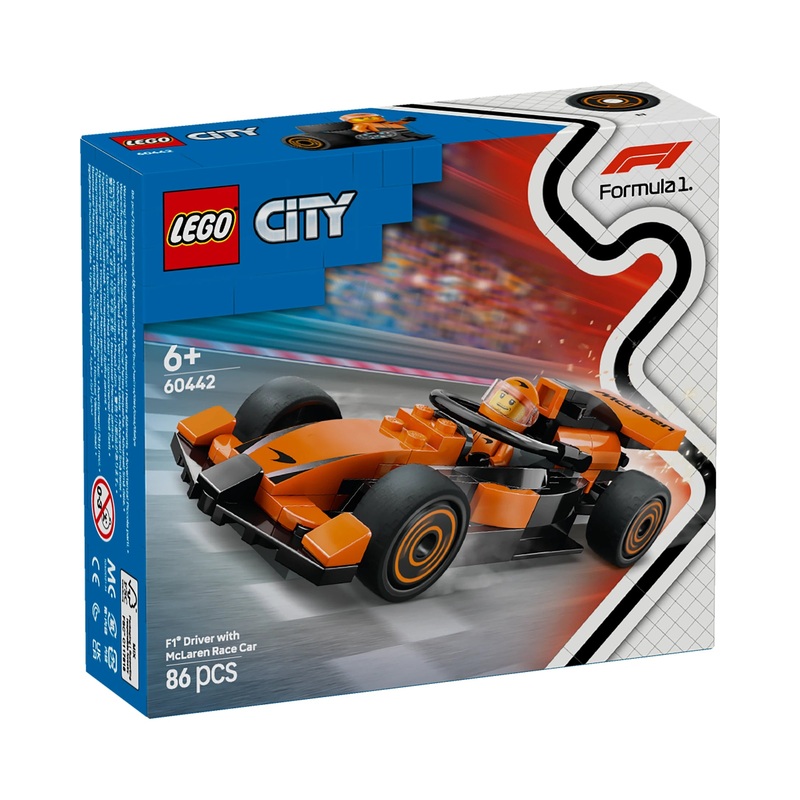 60442 F1 Driver with McLaren Race Car