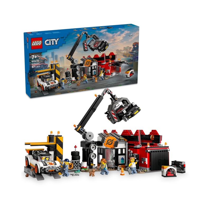 60472 Scrapyard with Cars