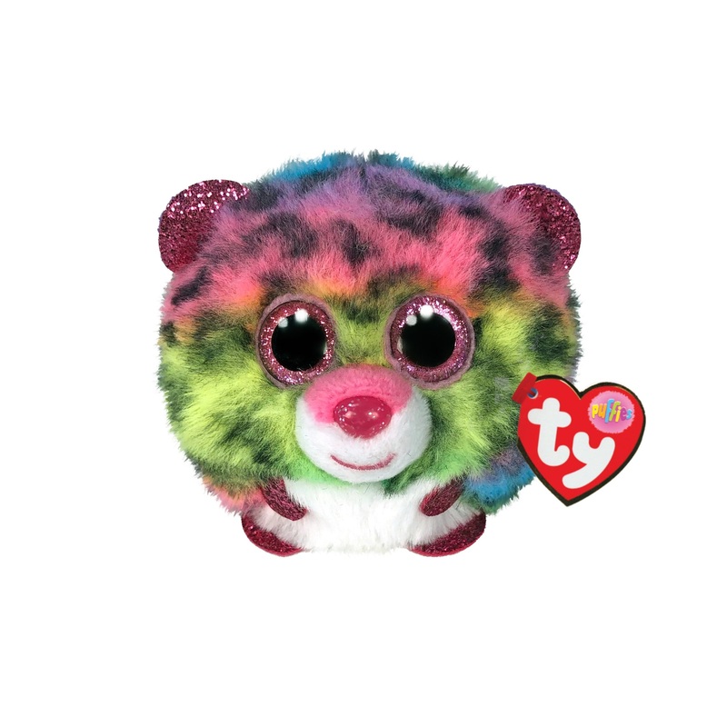 Beanie Boos Puffies Dotty Leopard
