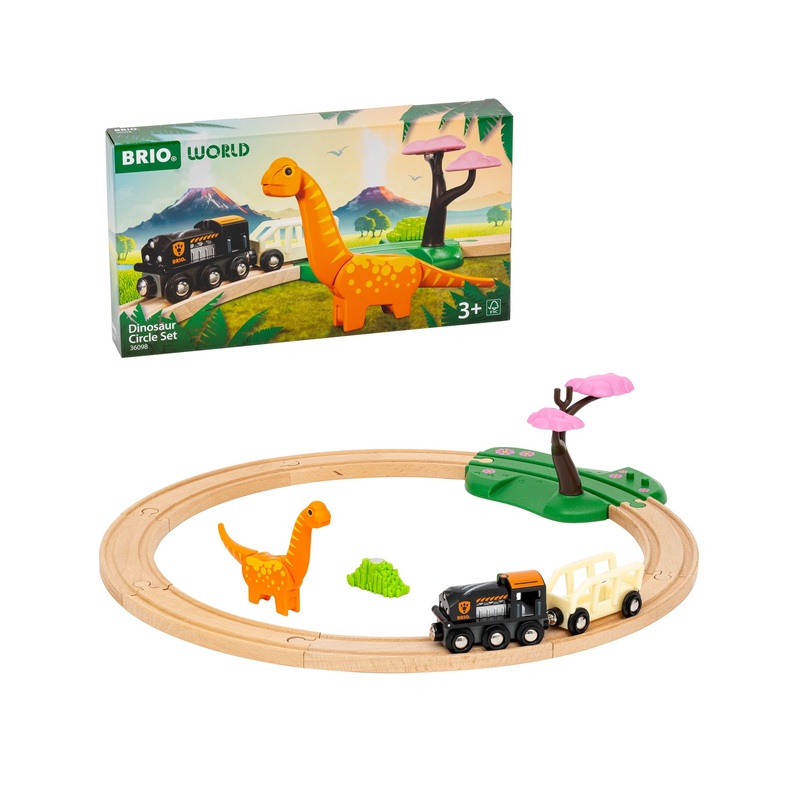 BRIO Dinosaur Circle Set 12 pieces