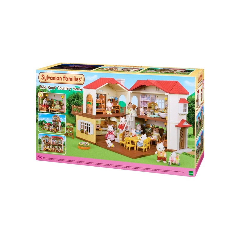 Sylvanian Families Red Roof Country Home with Attic