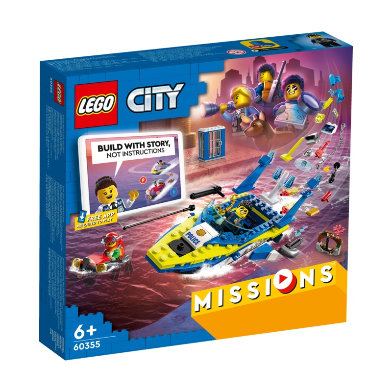 60355 Water Police Detective Missions
