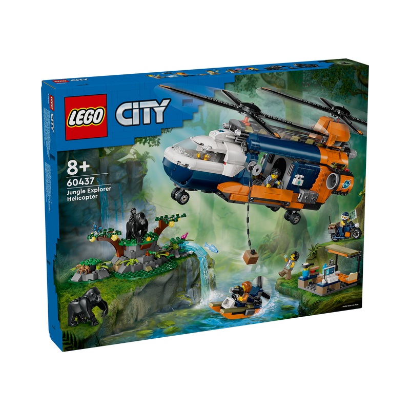 60437 Jungle Explorer Helicopter at Base Camp