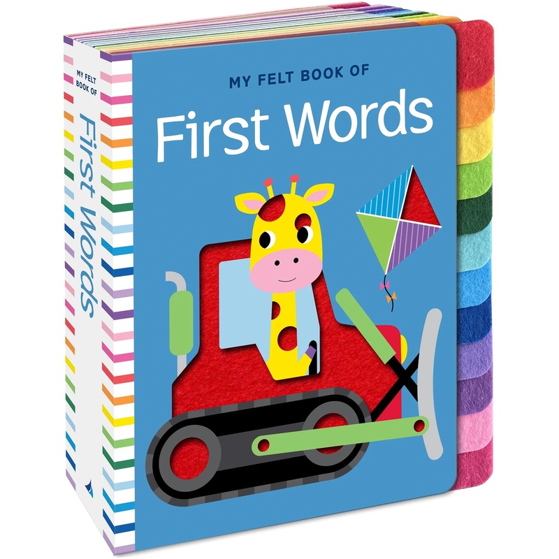 Chunky Felt Tabbed Book First Words