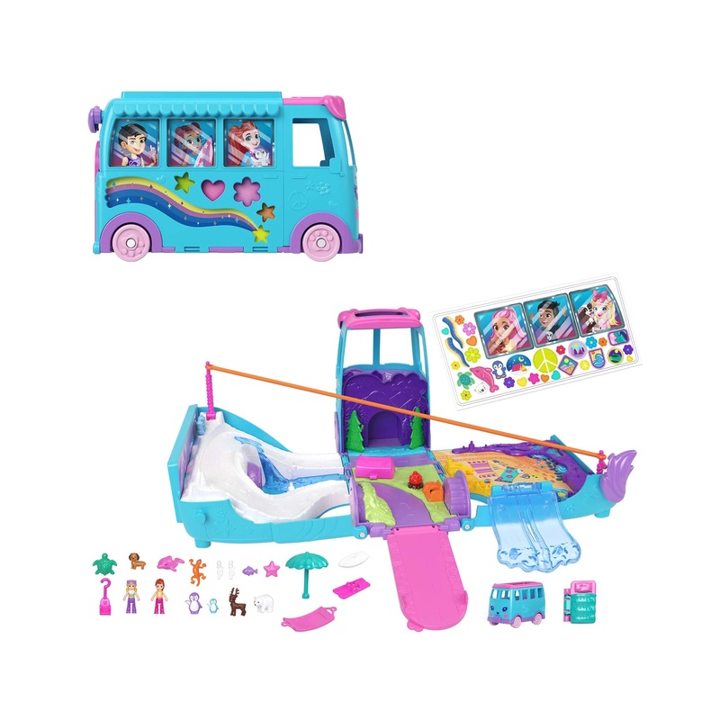 Polly Pocket Pet Mobile Adventure Playset