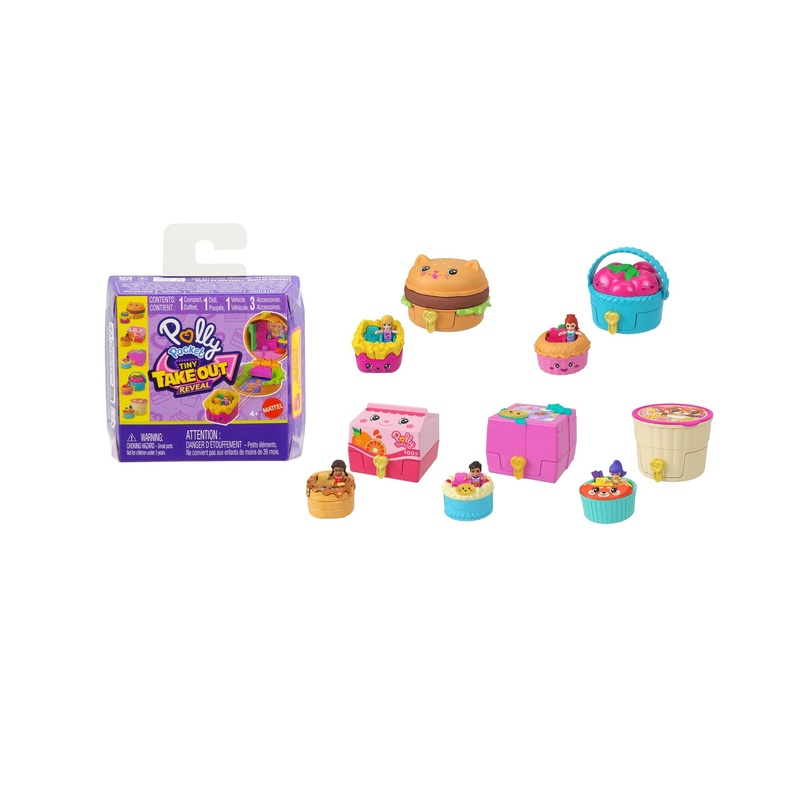 Polly Pocket Tiny Take Out Reveal – Assorted