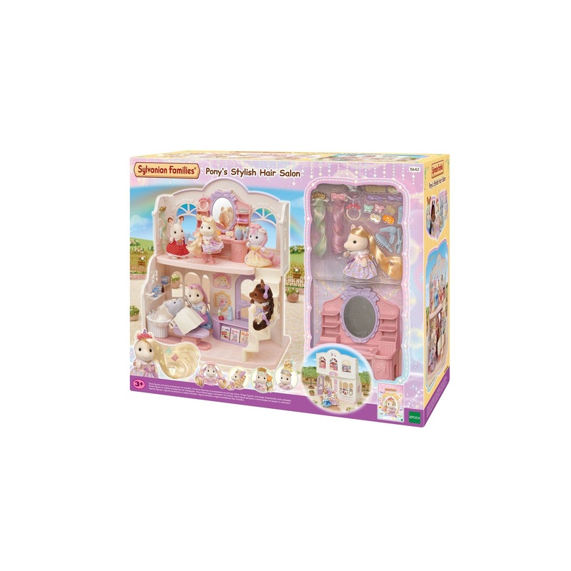 Sylvanian Families Ponys Stylish Hair Salon