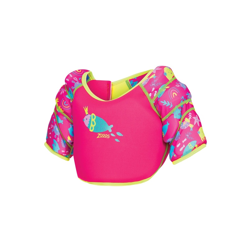 Zoggs Water Wings Vest Pink 2 3