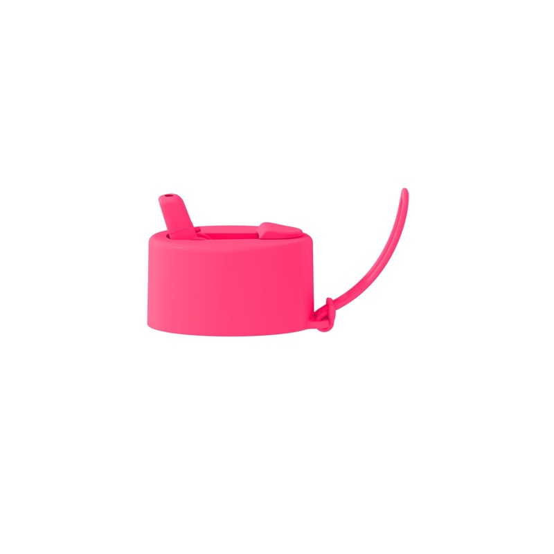 frank green Flip Straw Lid & Strap Pack Neon Pink
