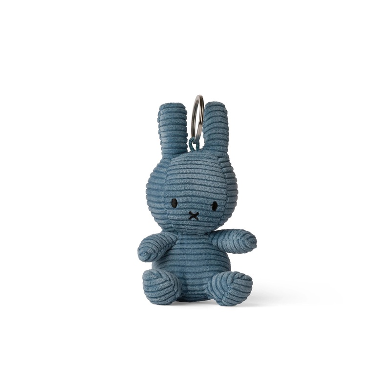 Miffy Keychain Corduroy Aviator Blue ECO