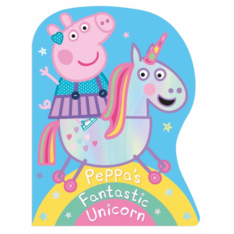 Peppa Pig Peppas Fantastic Unicorn Shaped Board Book