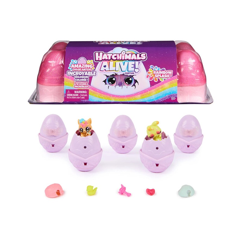 Hatchimals Alive Rainbow Splash Carton