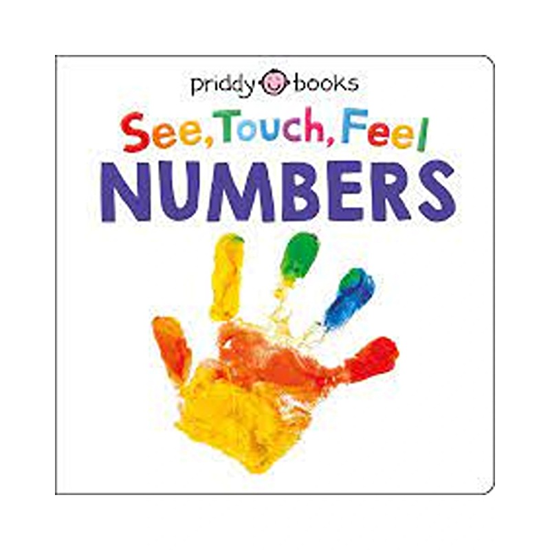 See Touch Feel Numbers Board Book
